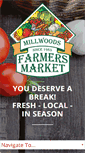 Mobile Screenshot of millwoodsfarmersmarket.com